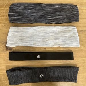 4 Lululemon Headbands